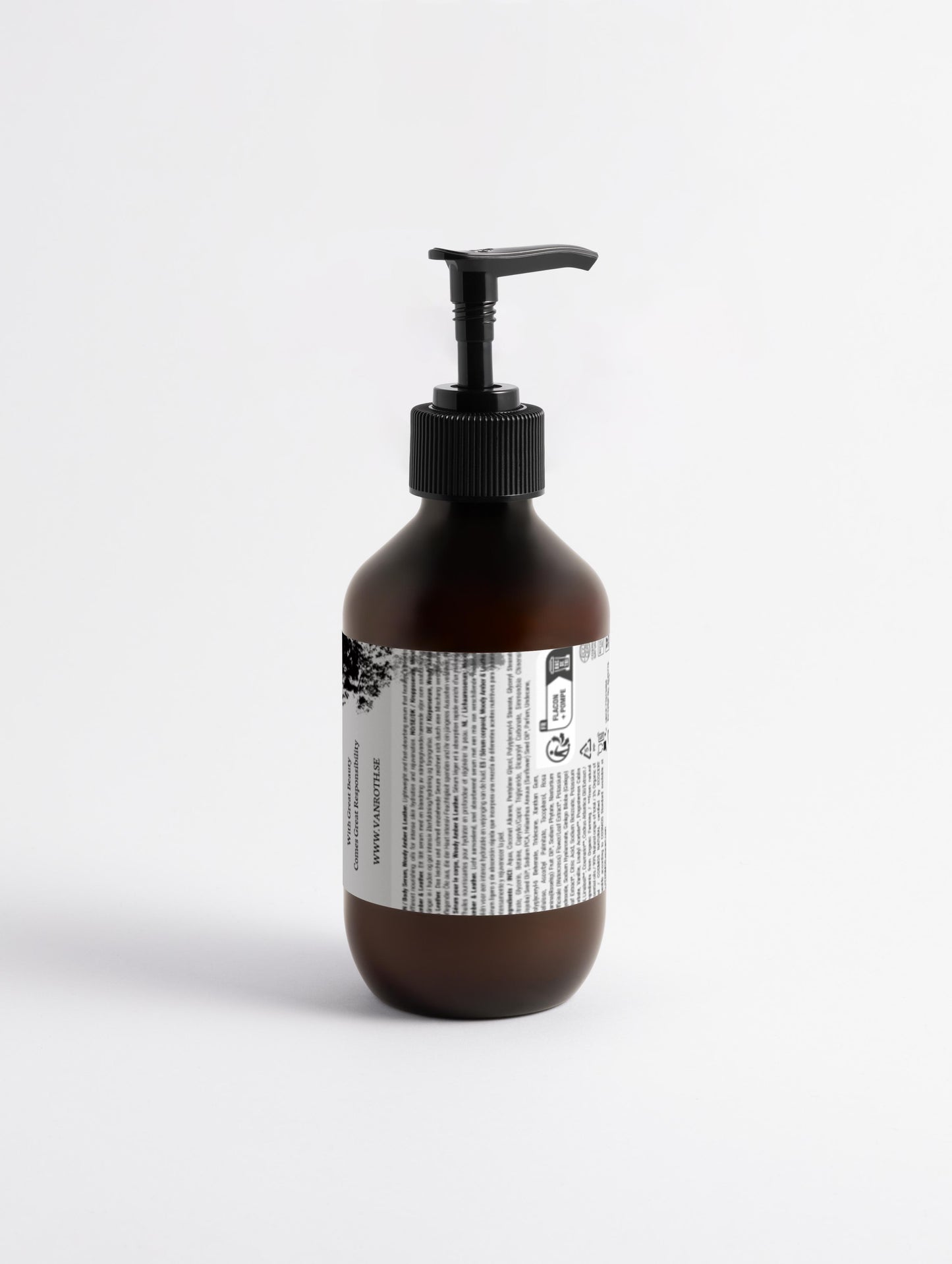 Silk Skin Körperserum, holziger Bernstein und Leder