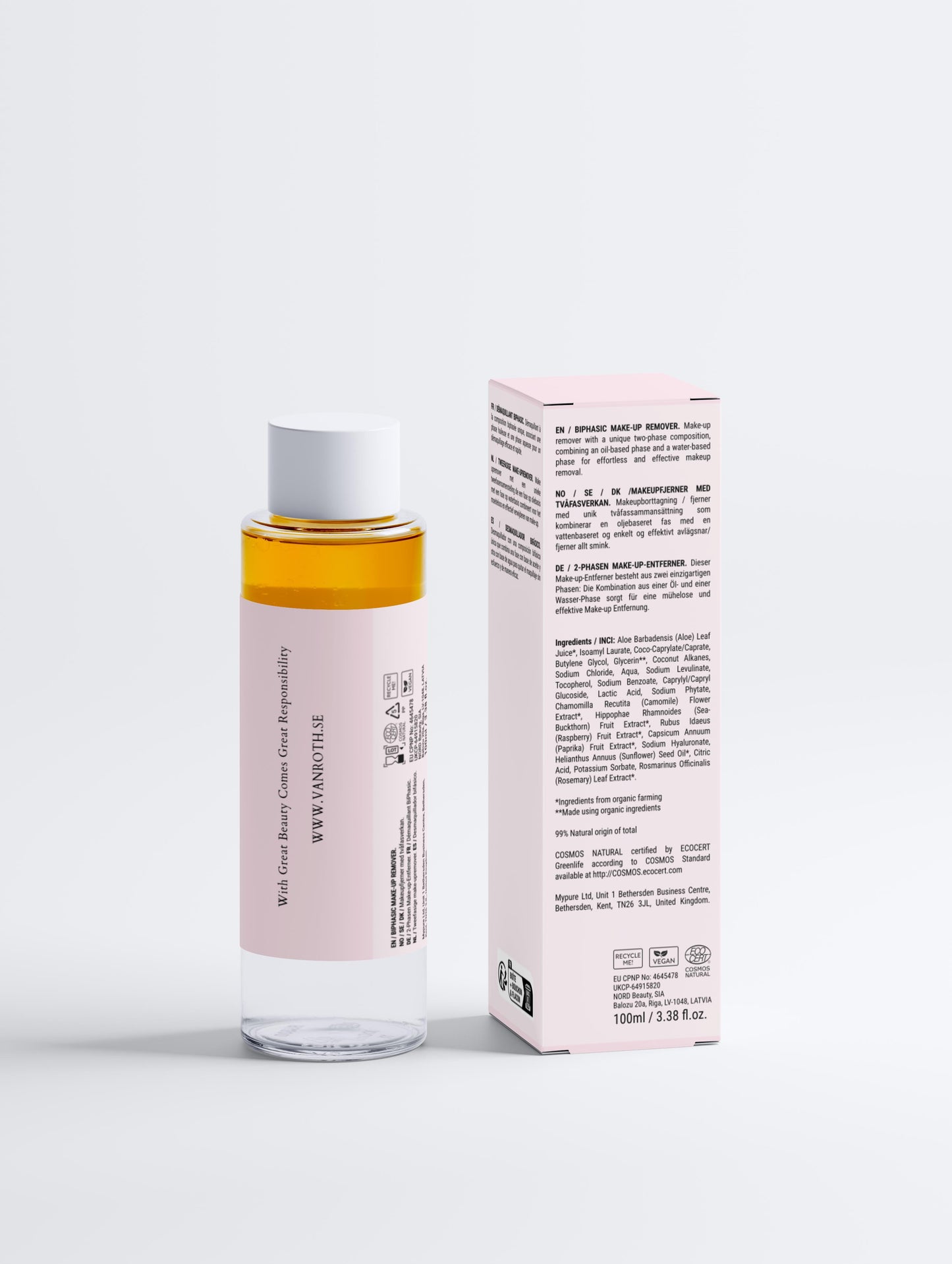 Tvåfas Make-up Remover