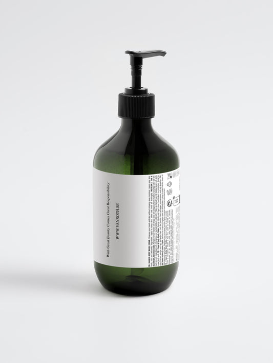 Hand and body wash, Mint & Dark cedar