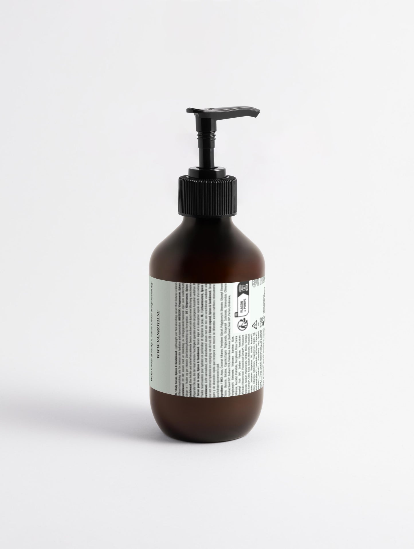 Silk Skin Body Serum, Kryddor & Sandelträ