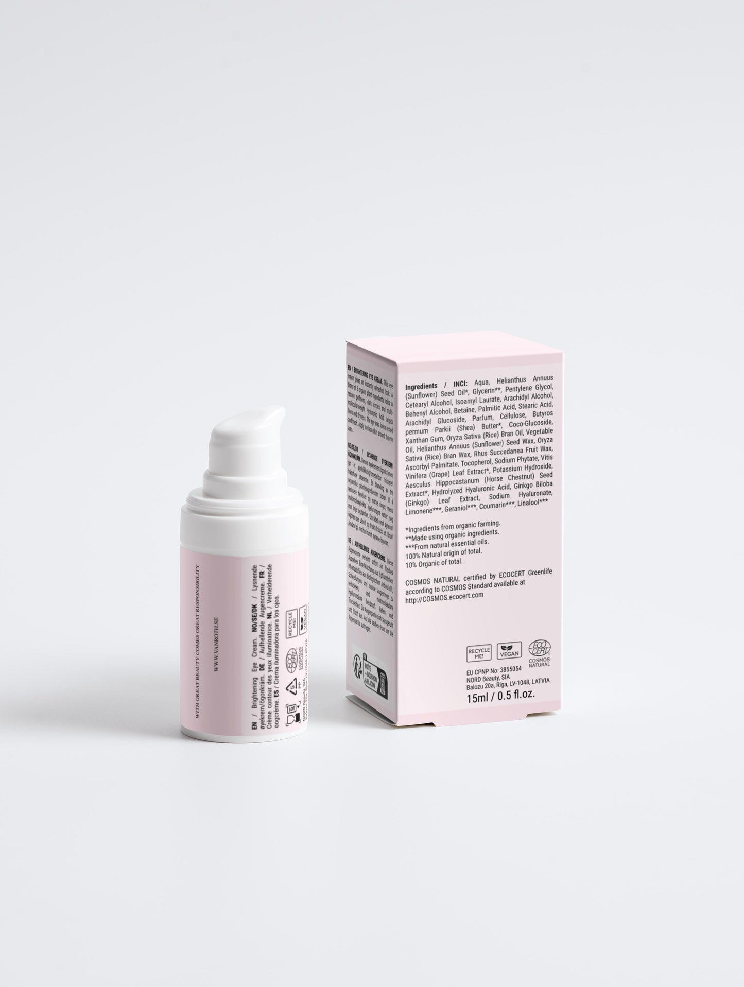 Aufhellende Augencreme – Entfernt dunkle Ringe